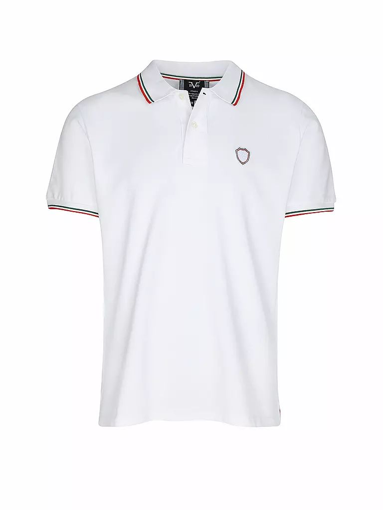 19V69 ITALIA | Poloshirt  | weiss