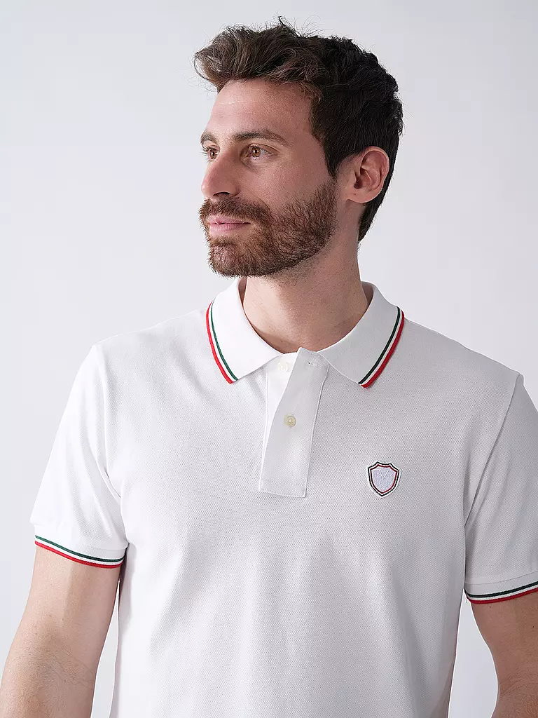 19V69 ITALIA | Poloshirt  | weiss