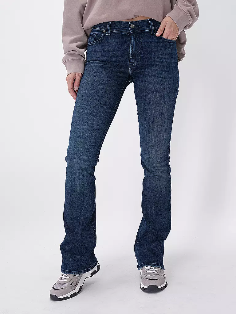 7 FOR ALL MANKIND | Jeans Bootcut Fit | blau