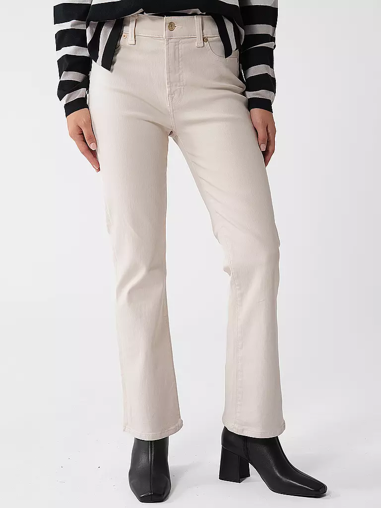 7 FOR ALL MANKIND | Jeans Flared Fit | creme