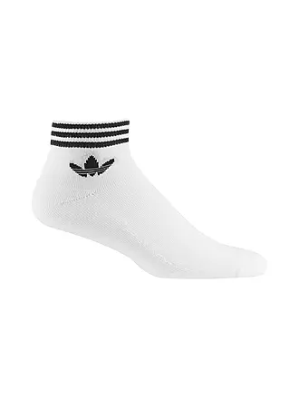 ADIDAS ORIGINALS | Herren Sneakersocken 3er Pkg white black | weiss