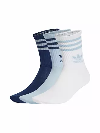 ADIDAS ORIGINALS | Socken 3-er Pkg. white | blau