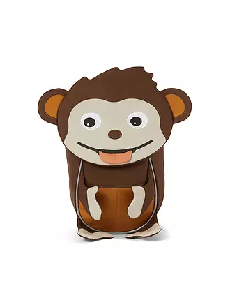 AFFENZAHN | Kinder Rucksack  Kleine Freunde - Oliver Octopus | braun