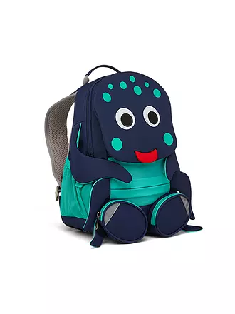 AFFENZAHN | Kinder Rucksack Große Freunde - Krabbe | blau