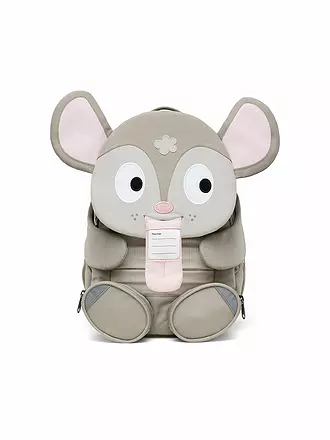 AFFENZAHN | Kinder Rucksack Große Freunde - Tonie Schwein | grau