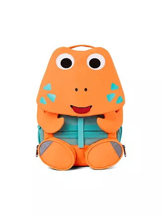 AFFENZAHN | Kinder Rucksack Großer Freund -  Dinosaurier | orange