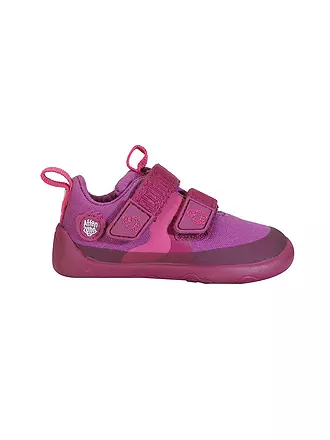 AFFENZAHN | Kinder Sneaker Barfußschuhe  COTTON LUCKY | beere