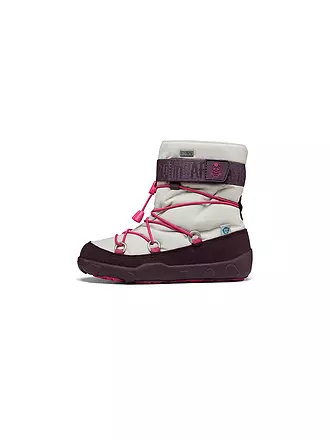 AFFENZAHN | Kinder Winterstiefel  VEGAN SNOWY Eule | grau