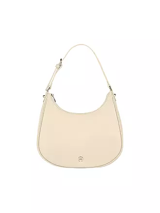 AIGNER | Ledertasche - Hobo Bag DIADORA Medium | creme