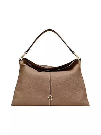 AIGNER | Ledertasche - Hobo SAVANNAH Medium | beige