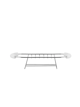 ALESSI | Brötchen Wärmeaufsatz PLISSE 26cm Weiss | schwarz