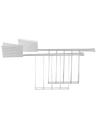 ALESSI | Sandwichzange Plisse 2er Grün MDL08 RACK B | weiss