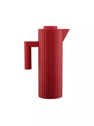 ALESSI | Thermoskanne - Isolierkanne Plisse 1 l  Gruen | rot