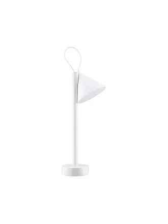 ALESSI | Tragbare Lampe TSUMIKI Black | weiss