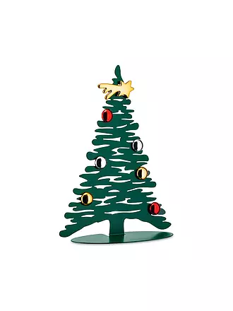 ALESSI | Weihnachtsbaum Bark for Christmas Grün | rot