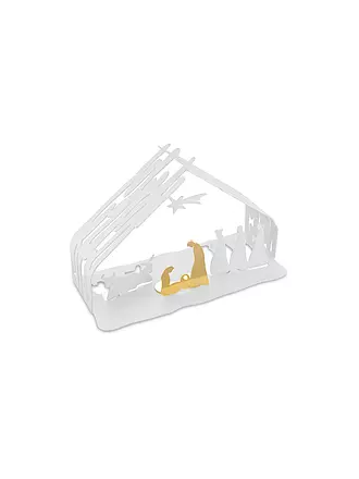 ALESSI | Weihnachtskrippe Bark Crib | weiss