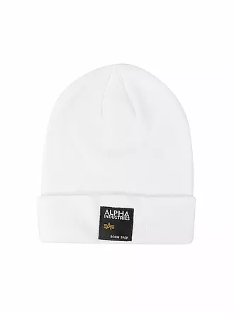 ALPHA INDUSTRIES | Mütze - Beanie | weiss