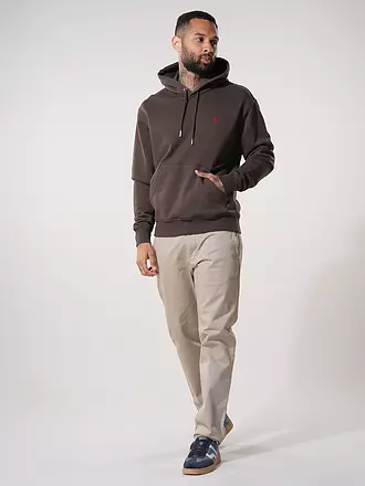 AMI PARIS | Kapuzenpullover - Hoodie | braun