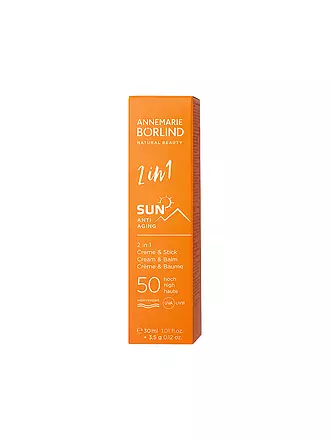 ANNEMARIE BÖRLIND | 2 in 1  Sonnen-Creme & Stick LSF 50 30ml/3,5g | 