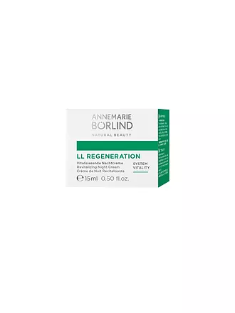 ANNEMARIE BÖRLIND | LL REGENERATION Vitalisierende Nachtcreme 15 ml | keine Farbe