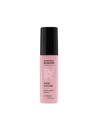 ANNEMARIE BÖRLIND | ROSE NATURE NIGHT REPAIR DROPS NACHTSERUM 30ml | keine Farbe