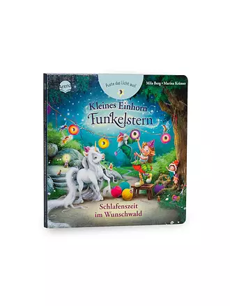 ARENA VERLAG | Buch - Kleines Einhorn Funkelstern. Puste das Licht aus! Schlafenszeit im Wunschwald | 