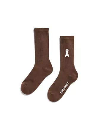 ARMEDANGELS | Socken SAAMU black | braun