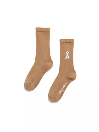 ARMEDANGELS | Socken SAAMUS BOLD pale umber | hellgrün