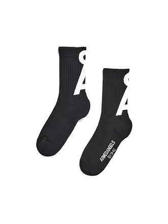 ARMEDANGELS | Socken SAAMUS black-white | hellgrün