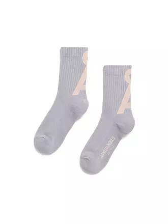 ARMEDANGELS | Socken SAAMUS black-white | lila