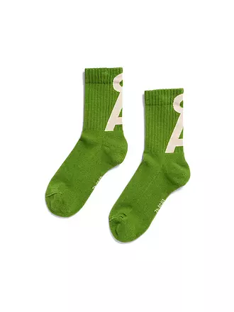 ARMEDANGELS | Socken SAAMUS ivy green - sand stone | pink