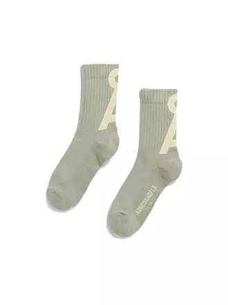 ARMEDANGELS | Socken SAAMUS pigment blue-green ash | hellgrün