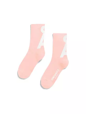 ARMEDANGELS | Socken SAAMUS pigment blue-green ash | rosa