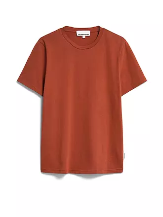 ARMEDANGELS | T-Shirt JAAMEL STRUCTURE | orange