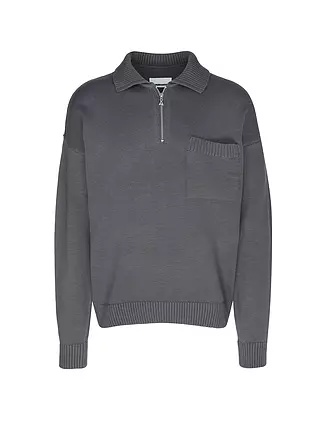 ARMEDANGELS | Troyer Pullover FLORYAAN | grau