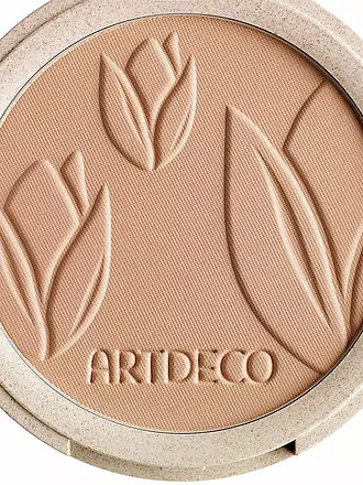 ARTDECO GREEN COUTURE | Natural Finish Compact Foundation ( 3 Warm Honey )  | 