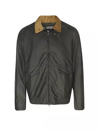 BARBOUR | Blouson NEWBURY WAX | dunkelblau