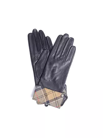 BARBOUR | Lederhandschuhe  LADY JANE | braun