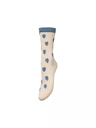 BECKSÖNDERGAARD | Damen Socken LEAVY VISCA Hot Fudge Brown | beige