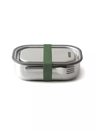 BLACK+BLUM | Lunchbox Gross 1l Olive/Edelstahl | 