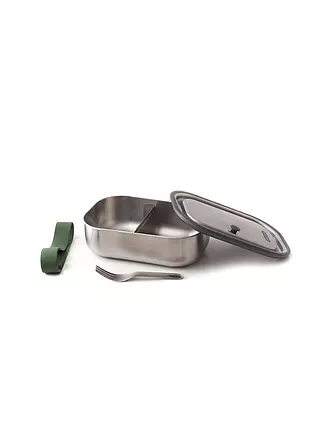 BLACK+BLUM | Lunchbox Gross 1l Olive/Edelstahl | 