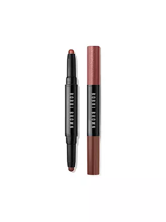 BOBBI BROWN | Lidschatten - Long-Wear Cream Shadow Stick Duo ( 02 Pink / Nude ) | dunkelrot