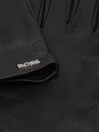 BOSS | Lederhandschuhe | braun