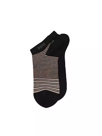 BOSS | Sneaker-Socken 2-er Pkg. black | weiss