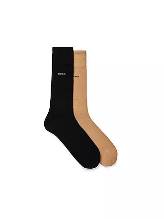 BOSS | Socken 2-er Pkg. medium beige | dunkelblau