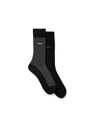 BOSS | Socken 2er Pkg. black | schwarz