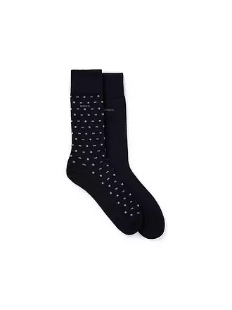 BOSS | Socken 2er Pkg. black | dunkelblau