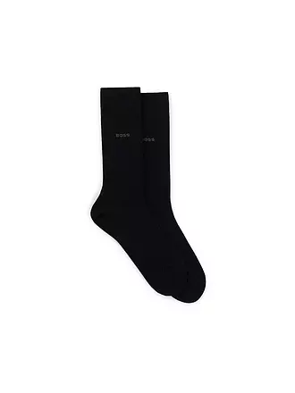 BOSS | Socken 2er Pkg. medium beige | schwarz