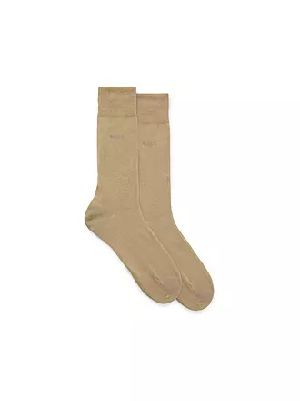 BOSS | Socken 2er Pkg. medium beige | dunkelblau