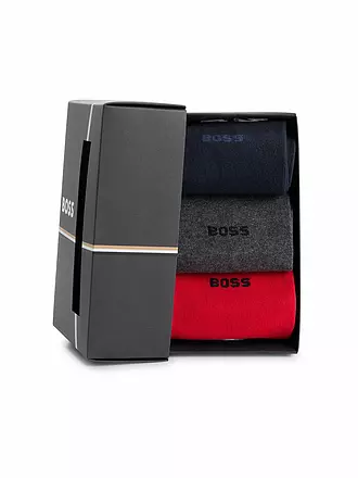 BOSS | Socken 3-er Pack open miscellaneous | rot